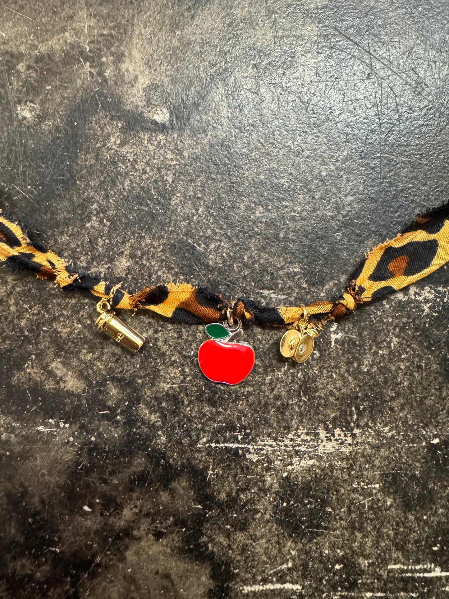 TEACHER BANDANA CHARM BRACELET