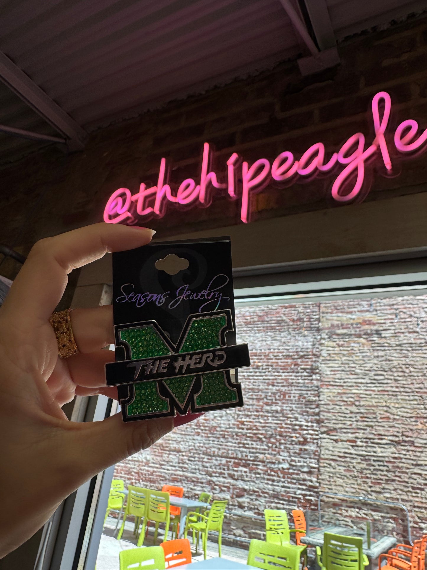 MARSHALL CRYSTAL PIN