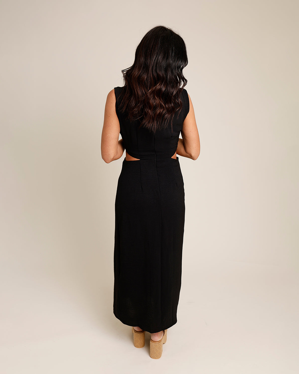 MARA CUT-OUT MIDI DRESS