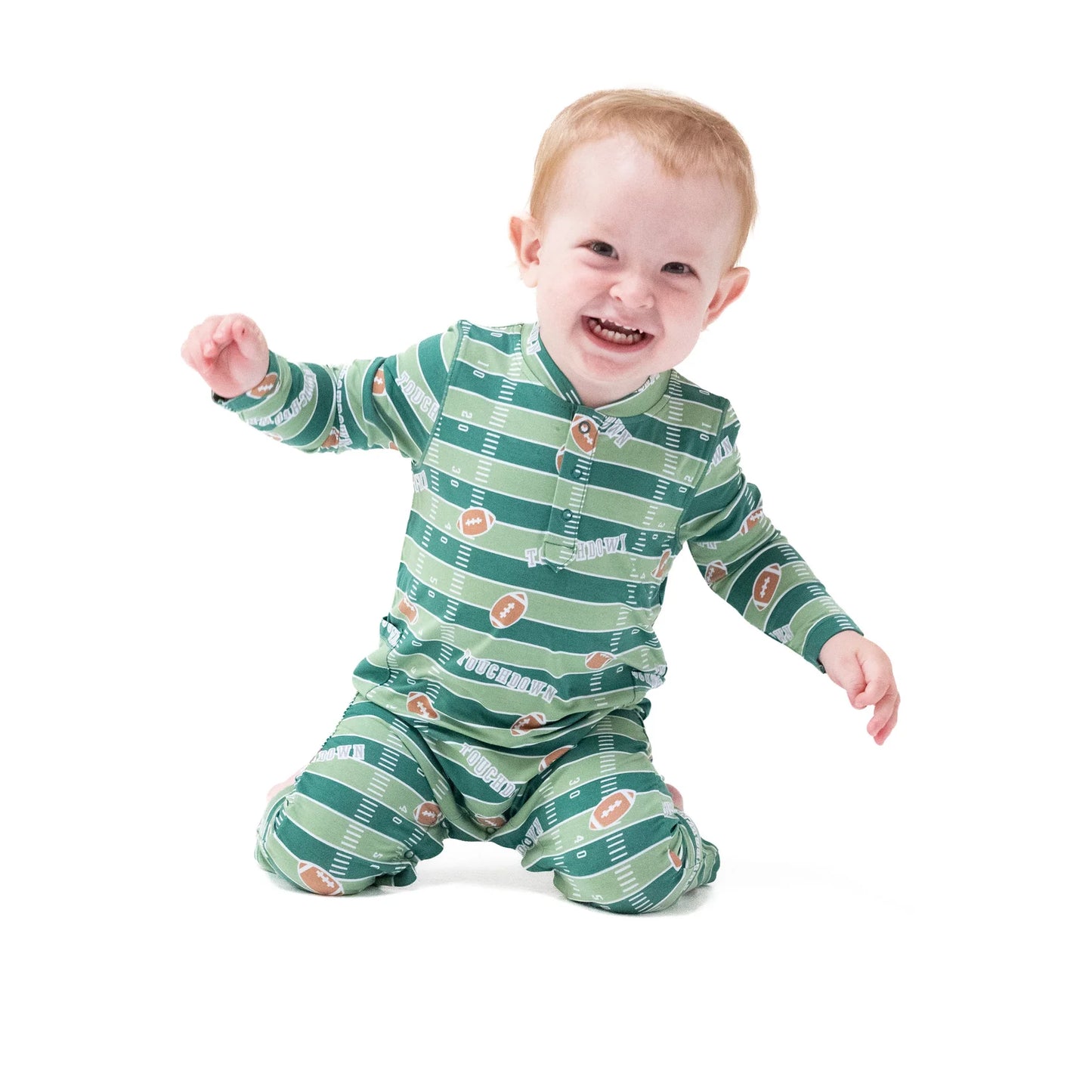 UNI ROMPER X FOOTBALL FIELD - GLOW IN THE DARK