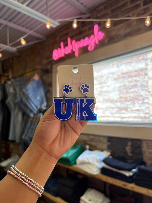 UK GAMEDAY EARRINGS