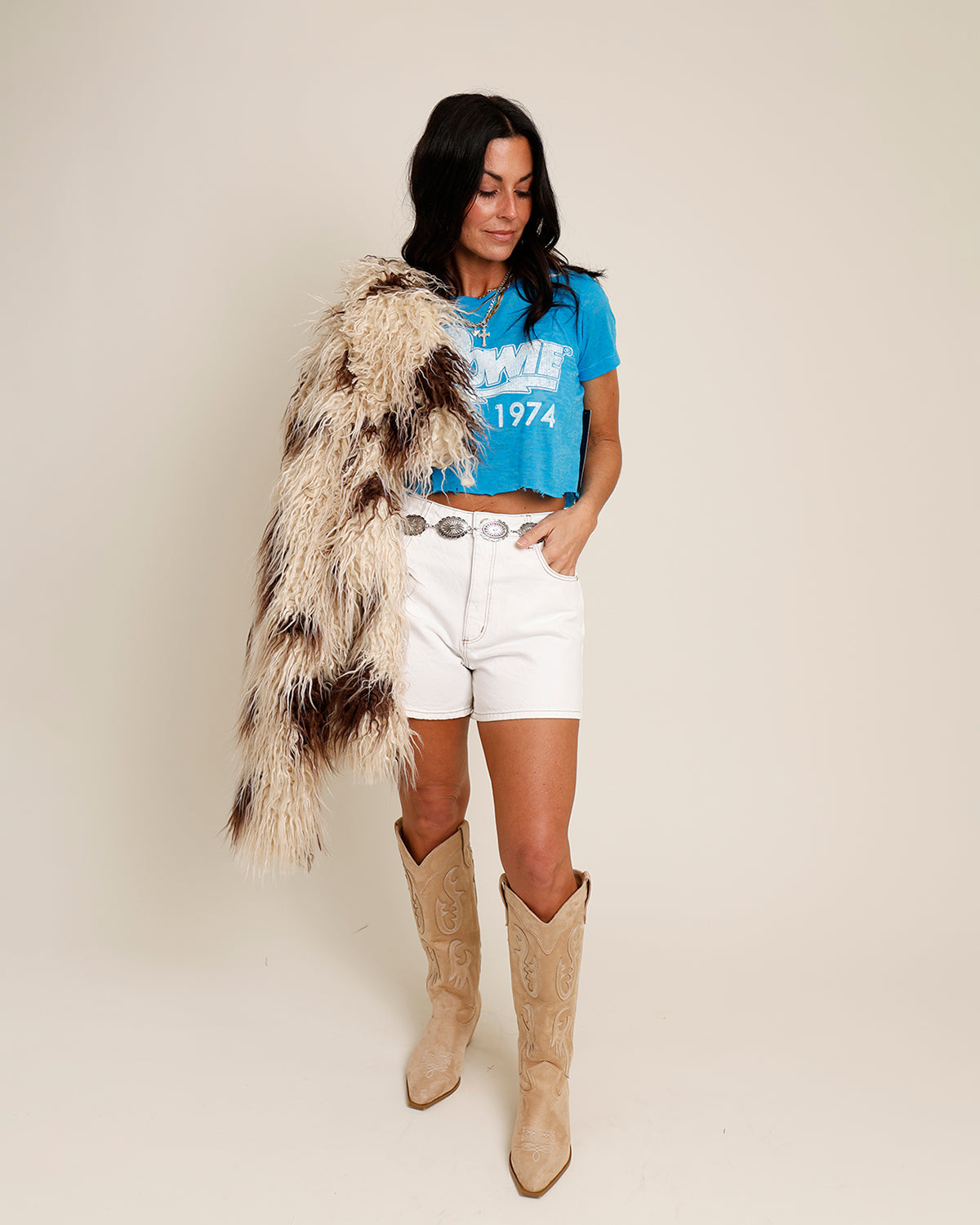 STOP THE TRACK FUR COAT