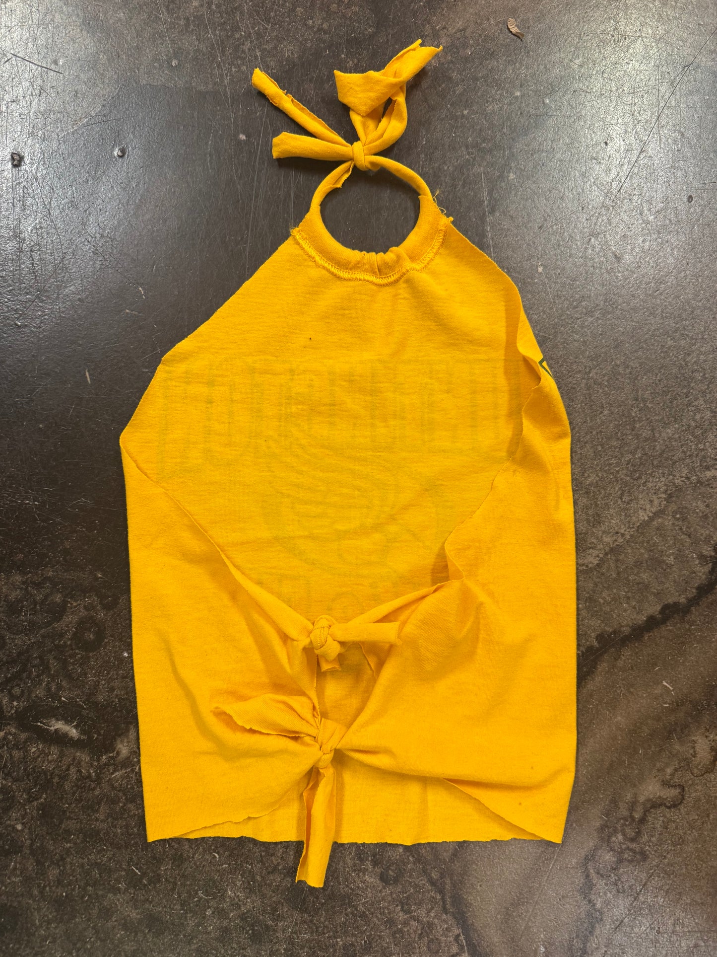 BLEACHER BABE X HUNTINGTON HIGH HALTER TOP