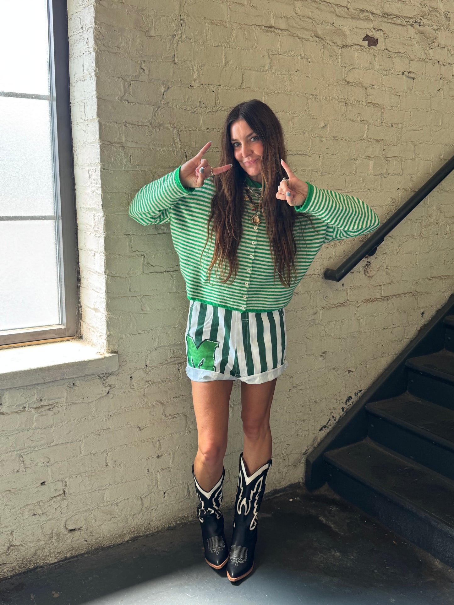 TOO CUTE TO TACKLE HERD SHORTALLS