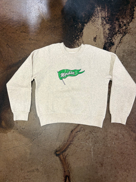 OLD MAIN RAGLAN CREWNECK