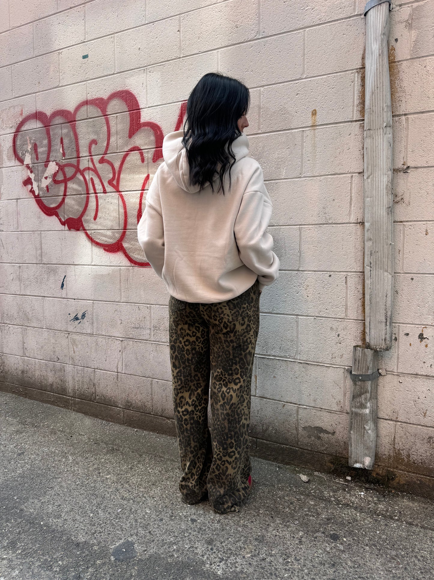 SHE'S KNOWS LEOPARD DENIM