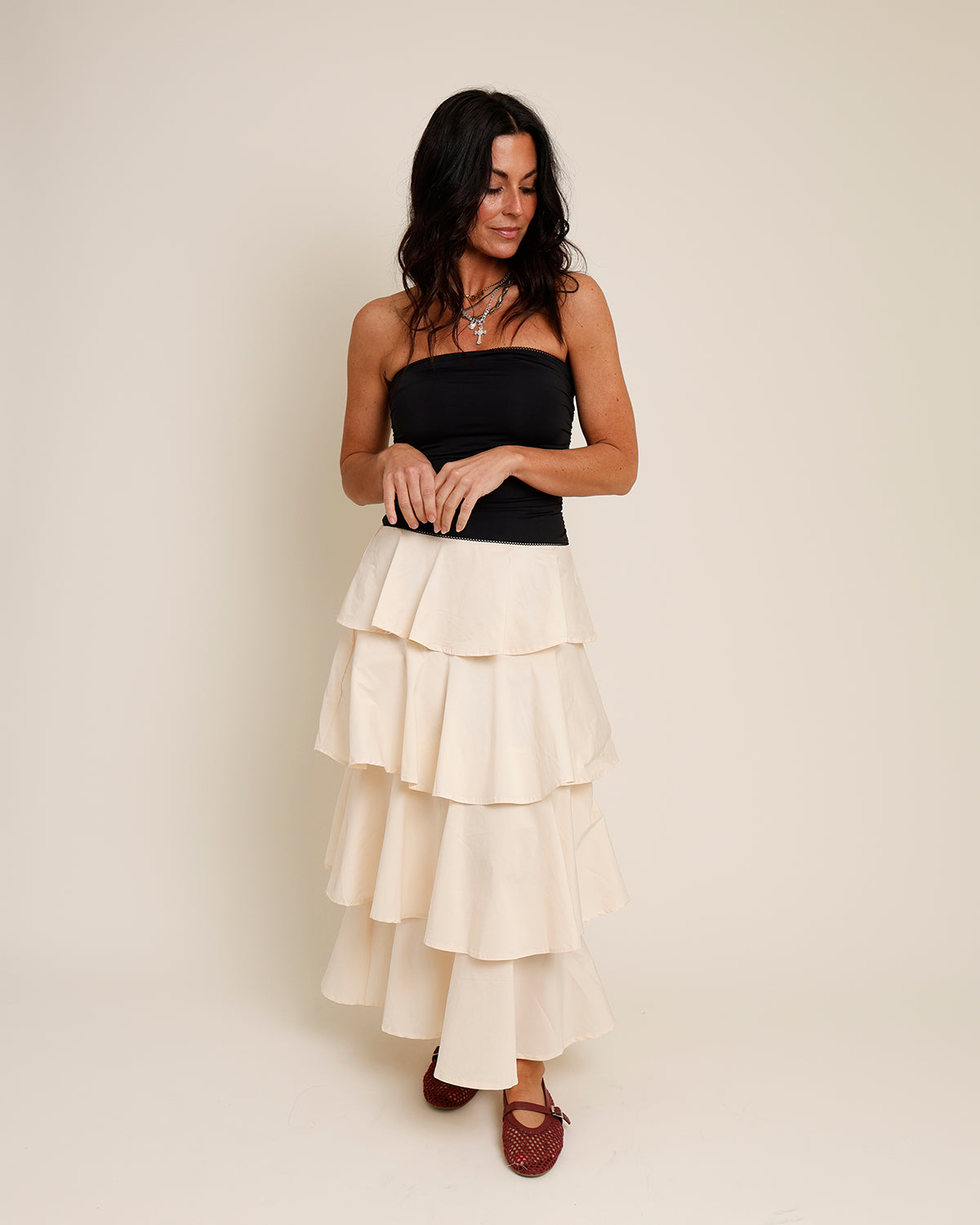 NIA MATHILDA MIDI DRESS