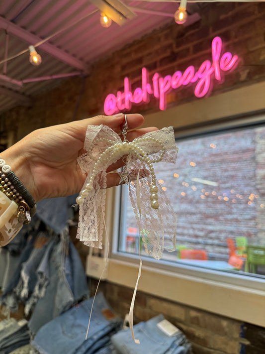 TWINKLE TIED BAG CHARM