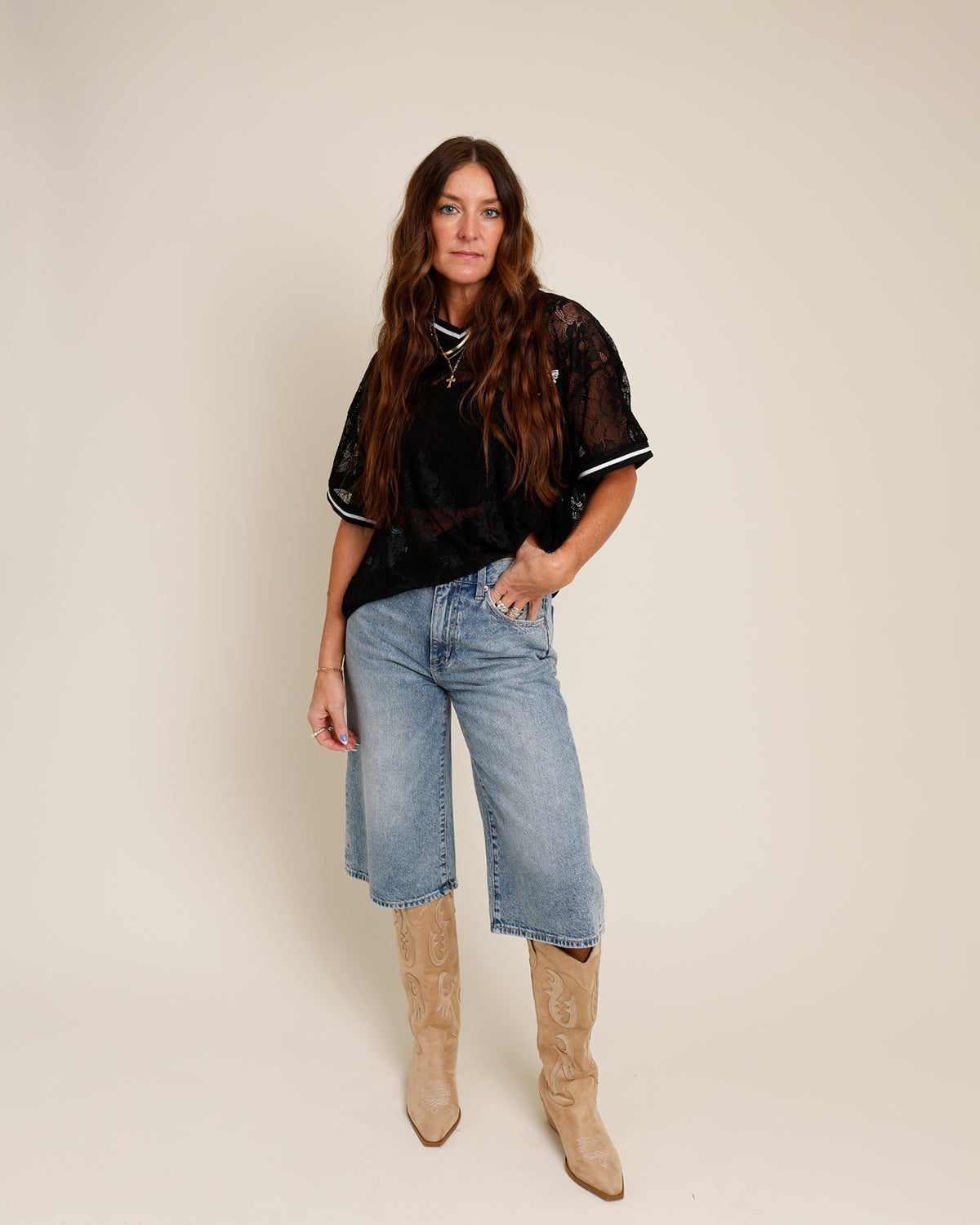 PISTOLA BAGGY LONG SHORT IN LINDEN