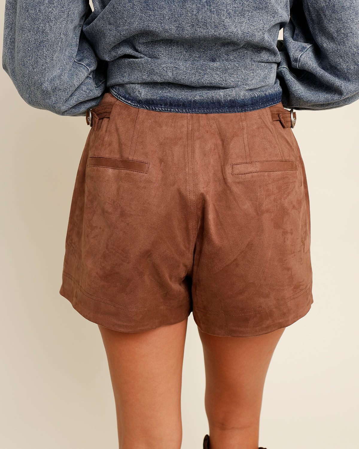 CORDELIA SUEDE SHORTS