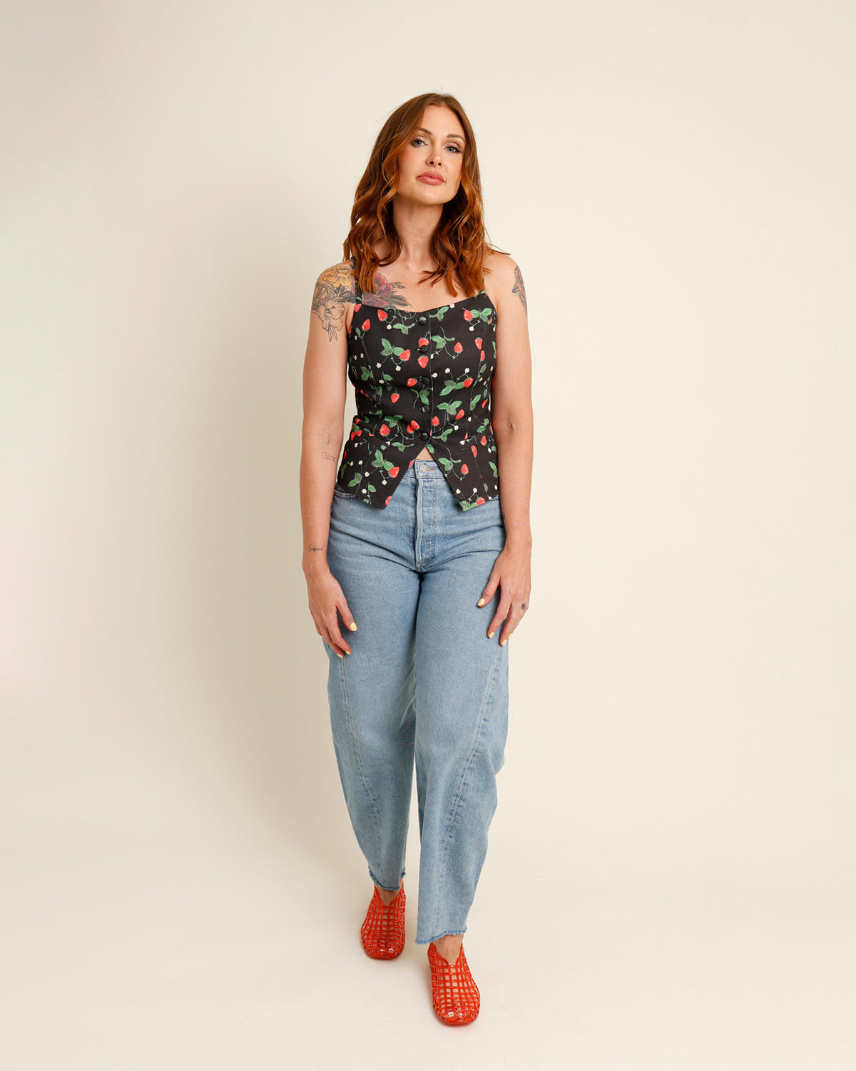 BERRY BLOOM STRAWBERRY TOP