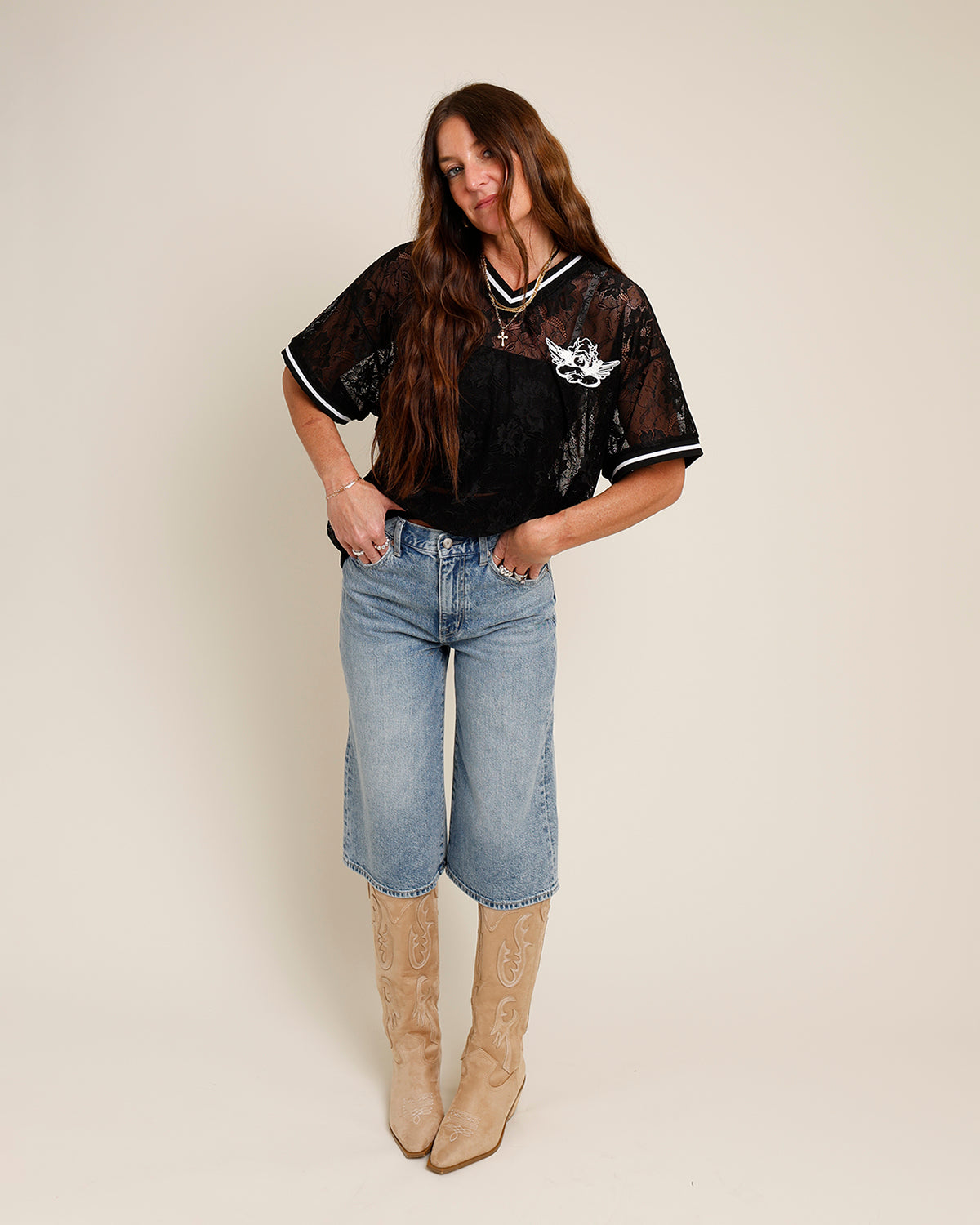 PISTOLA BAGGY LONG SHORT IN LINDEN