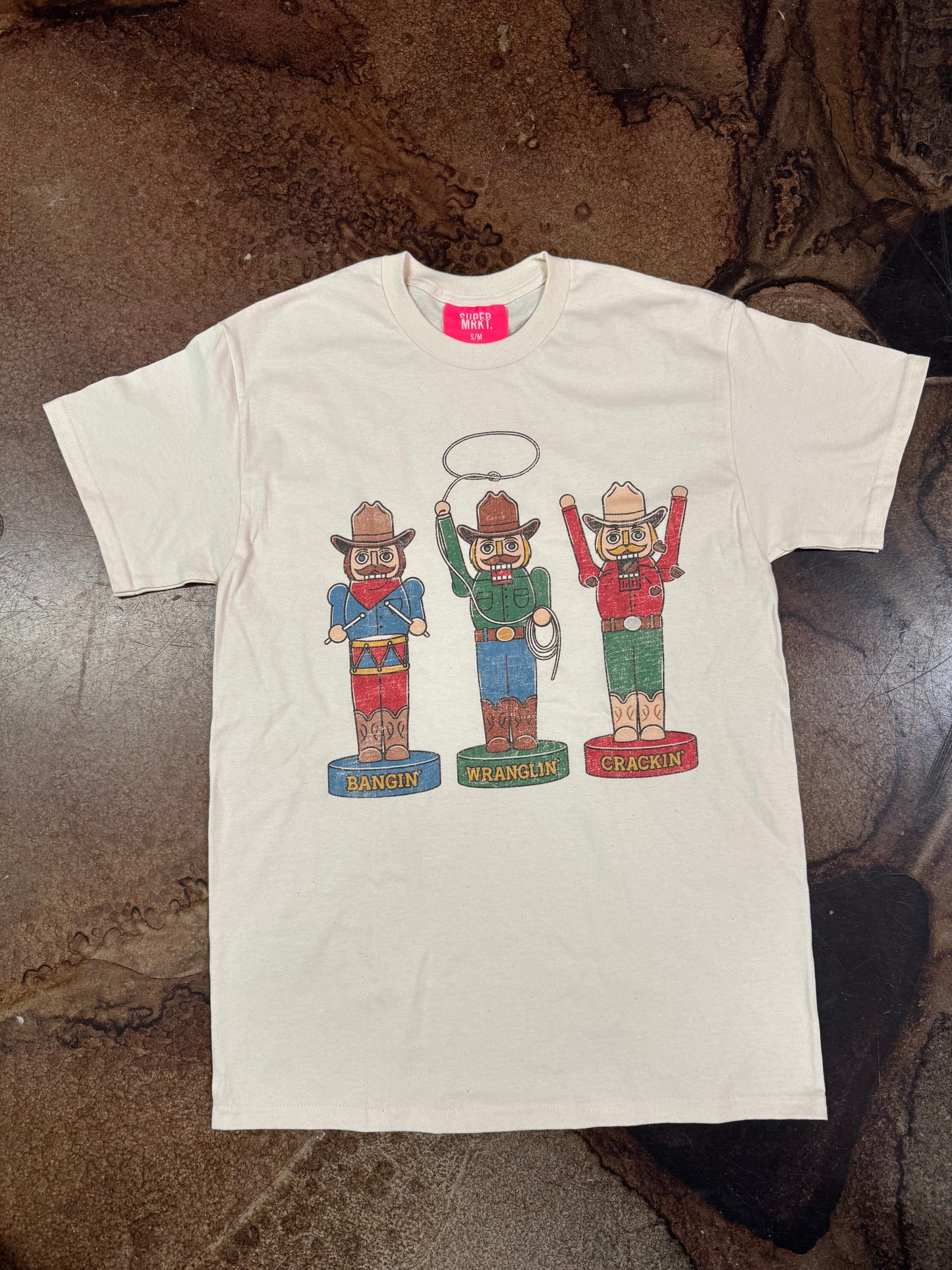 BANGIN', WRANGLIN', CRACKIN' NUTCRACKER TEE