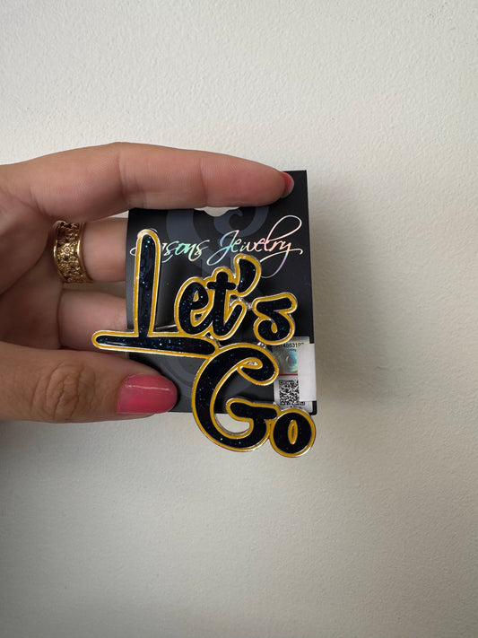 WEST VIRGINIA LET'S GO PIN