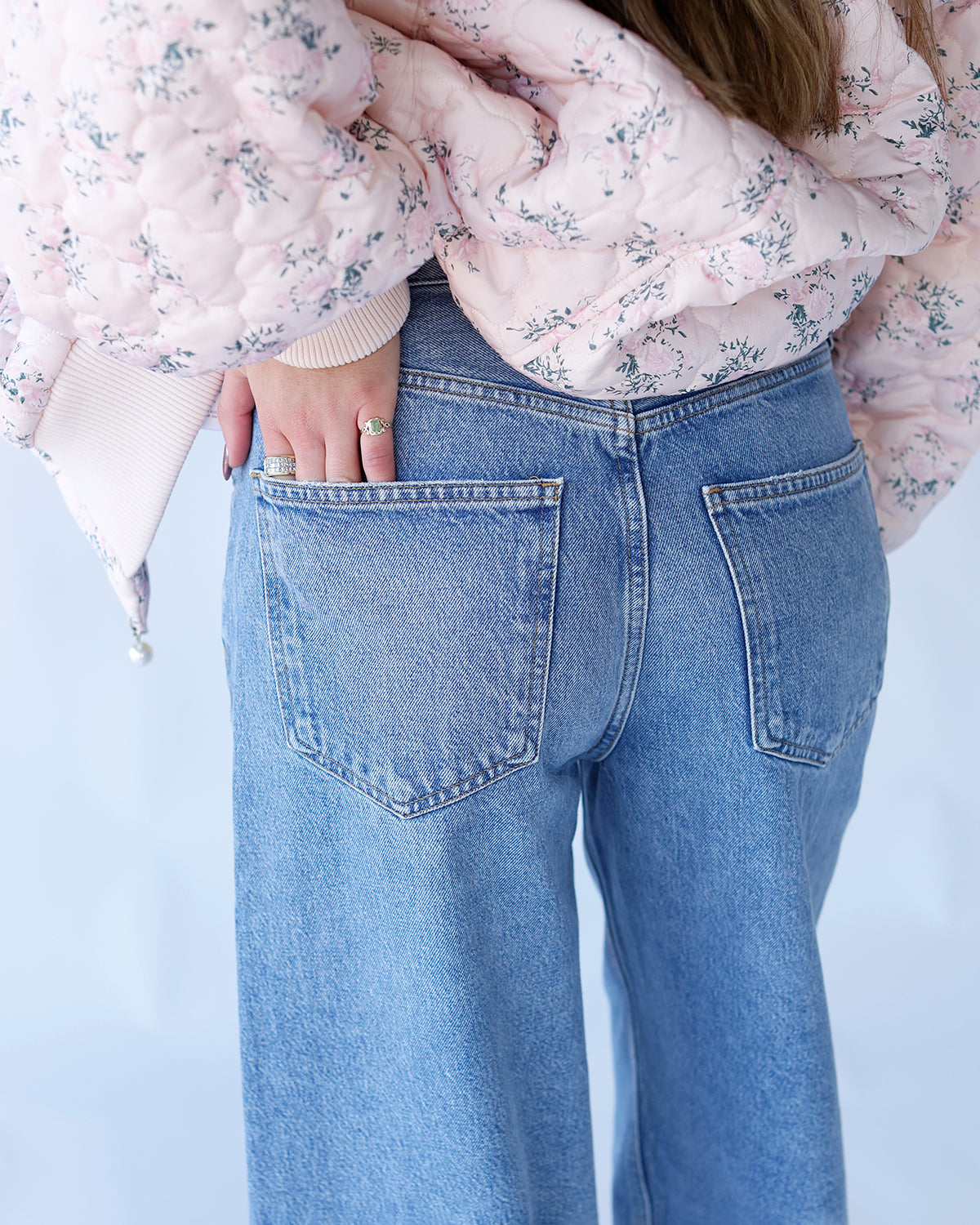 AGOLDE LOW CURVE JEAN IN FAIRWAY