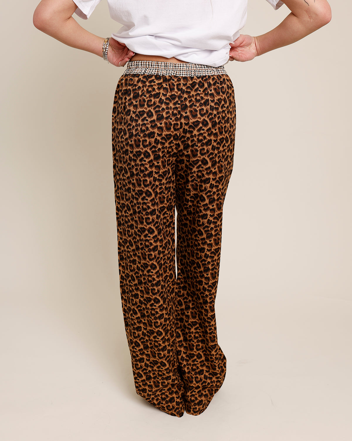 CAMERON LEOPARD PRINT BOXER PANTS