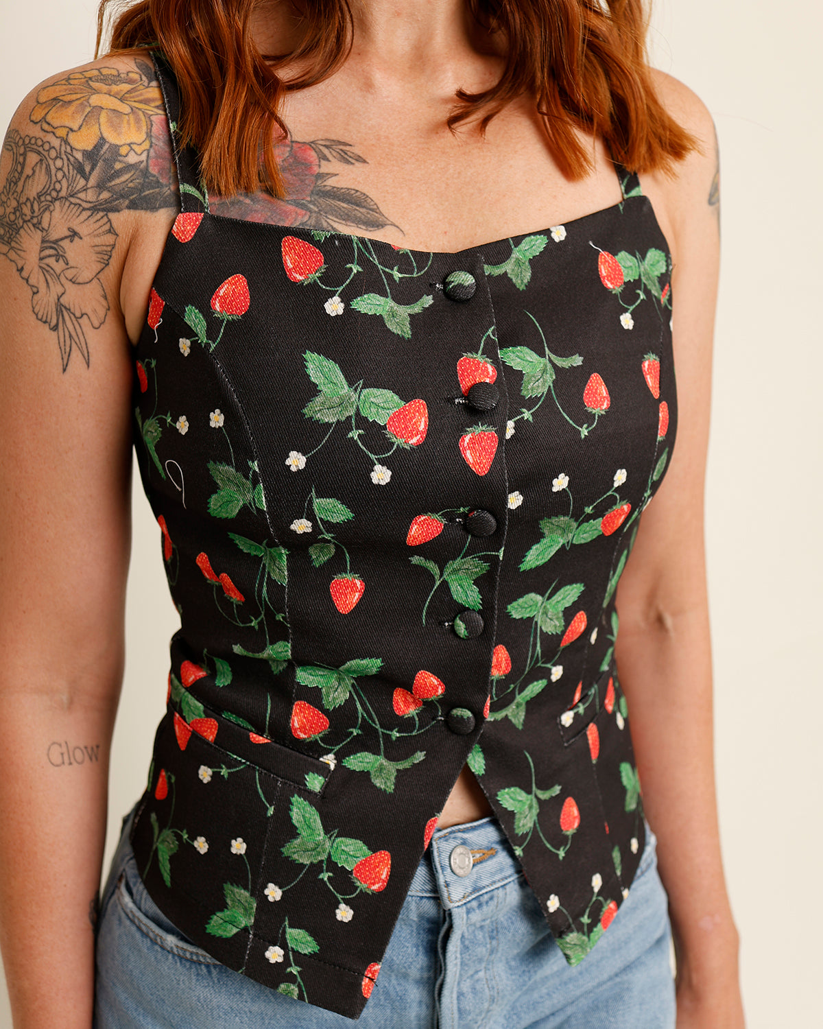 BERRY BLOOM STRAWBERRY TOP