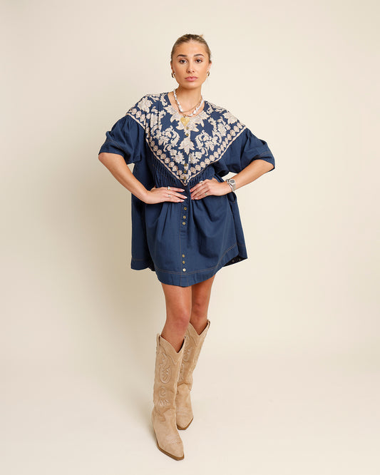 FREE PEOPLE ORSON MINI DRESS