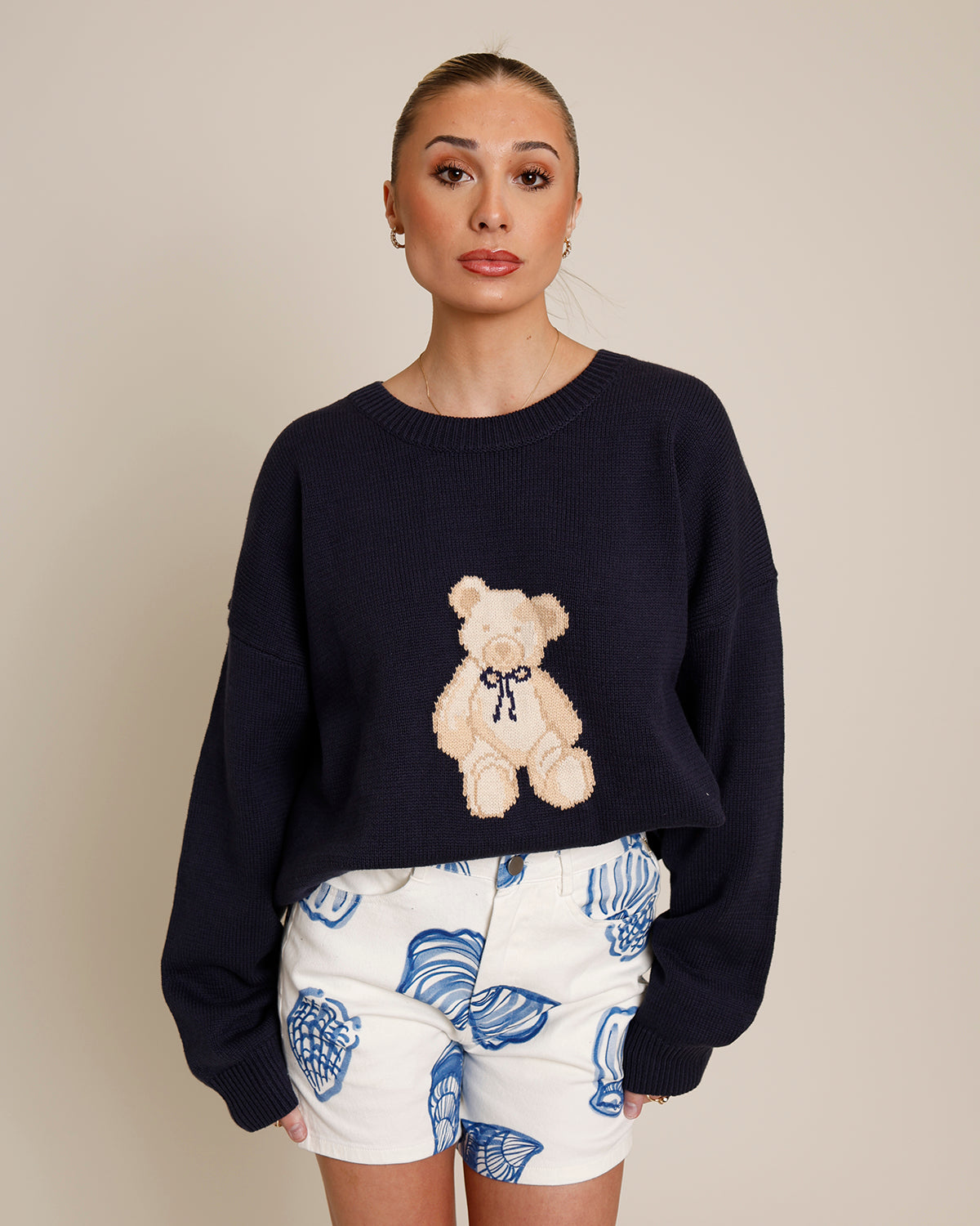 BEAR-Y CUTE KNIT SWEATER
