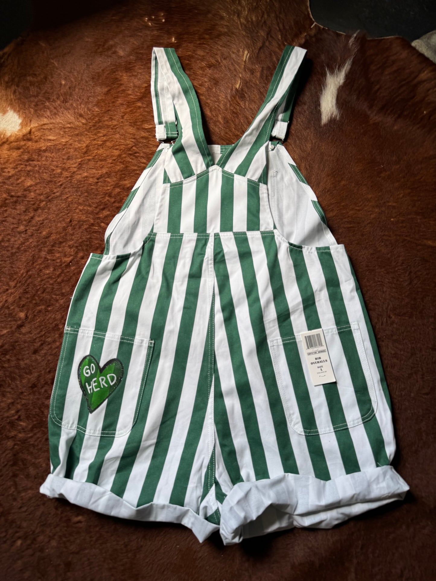 TOO CUTE TO TACKLE HERD SHORTALLS