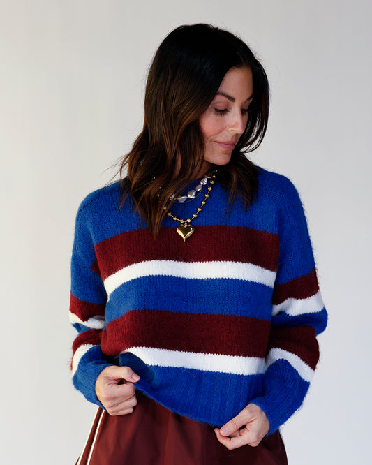 cozy fall sweater perfect sweater for fall business casual sweater to pair with jeans or skirt pinstrip