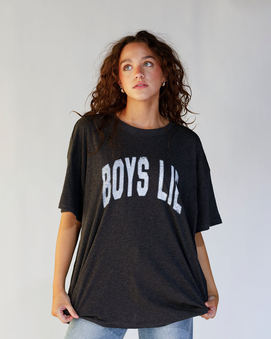 boys lie tshirt oversized graphic tshirt comfy tshirt