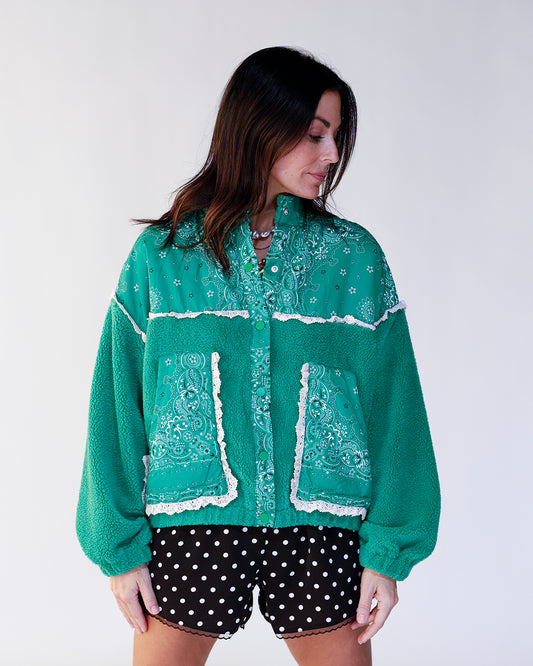 STUDY BREAK SHERPA JACKET