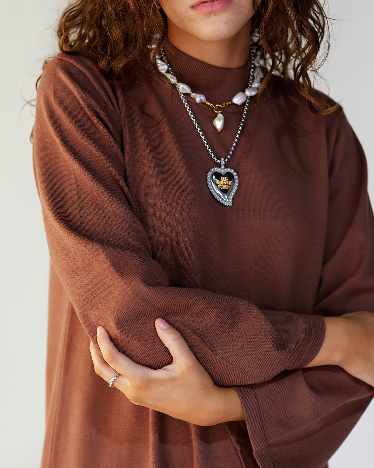 TAKE IT EASY LONG SLEEVE MIDI DRESS