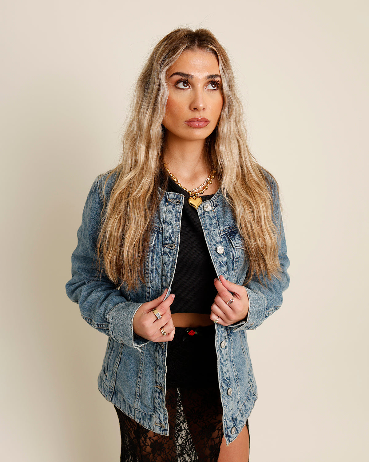 FREE PEOPLE LULA DENIM JACKET