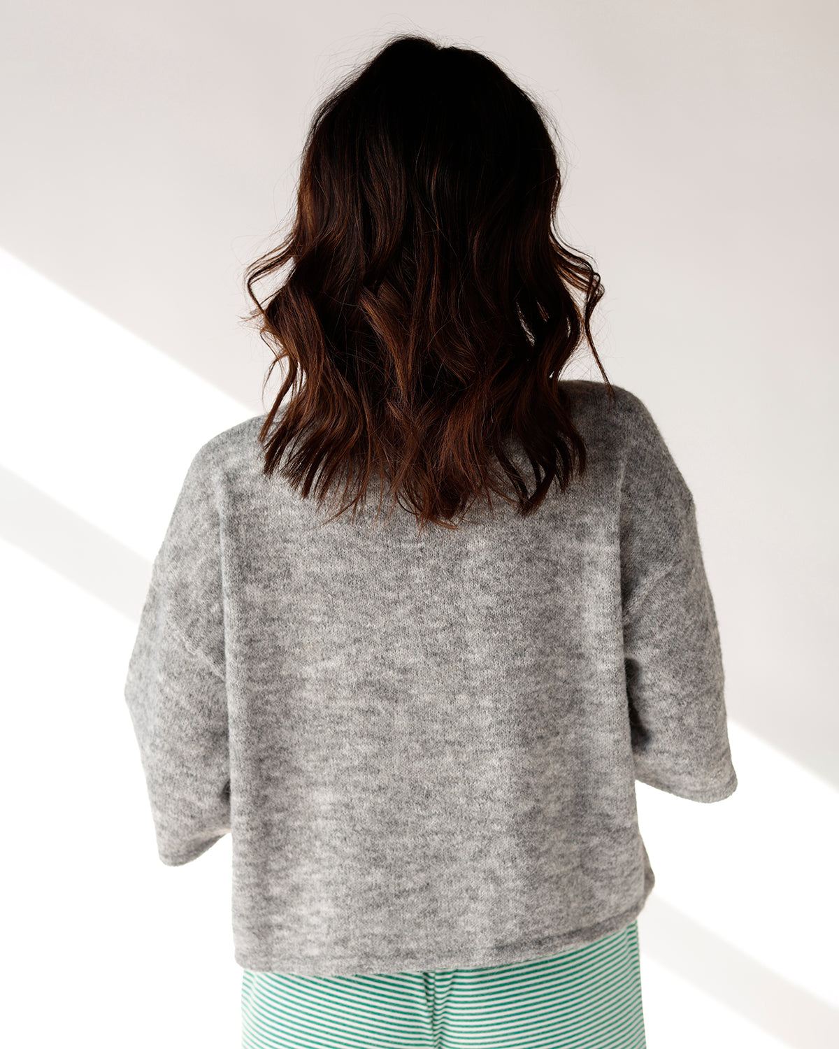 CLOUDY DAY CARDI X GREY