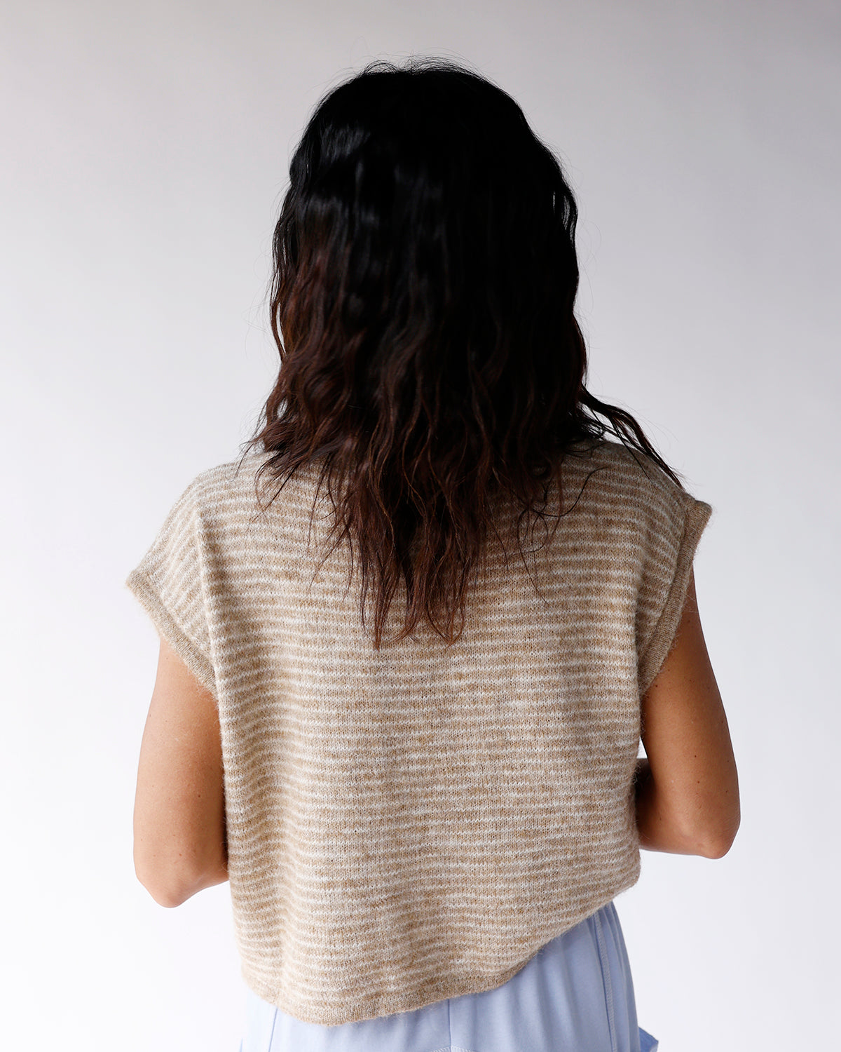DAYDREAMIN' CARDI 2.0 X BROWN STRIPE