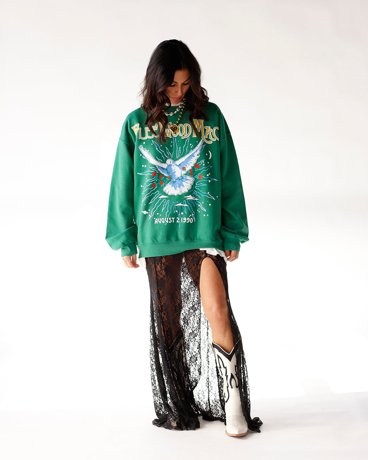 DAYDREAMER FLEETWOOD MAC 1990 DOVE BF SWEATSHIRT