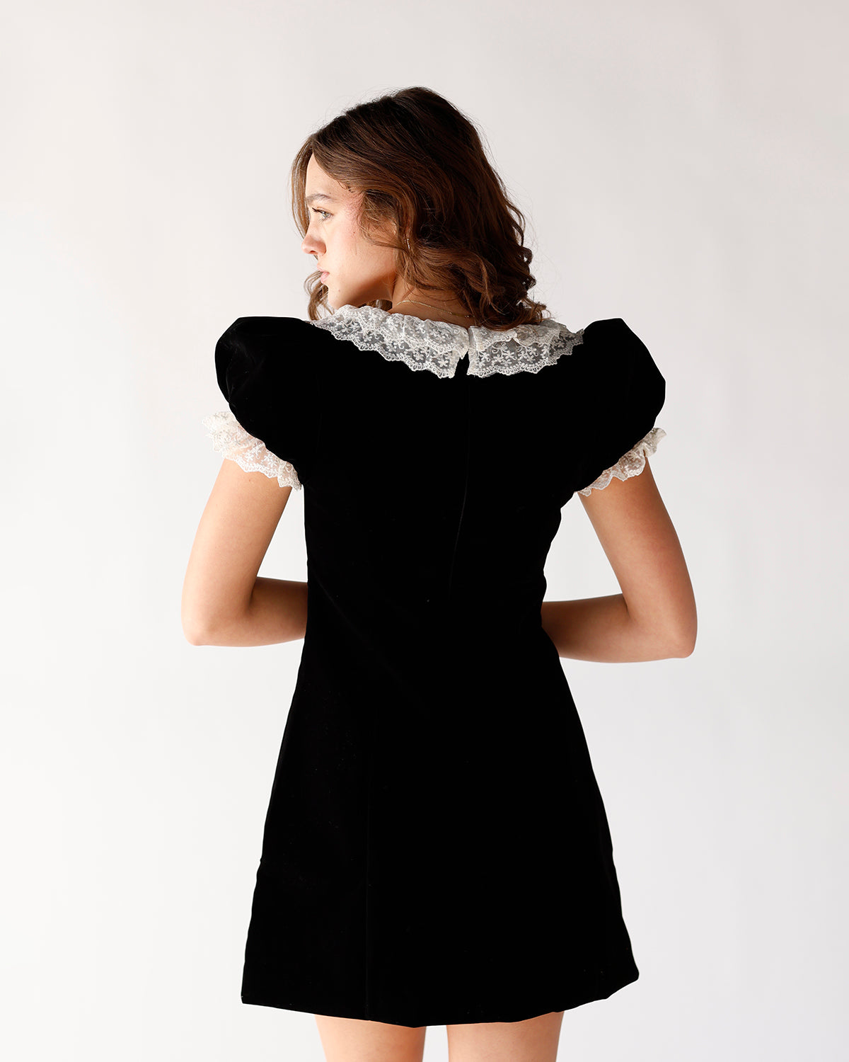 VELVET KISS MINI DRESS