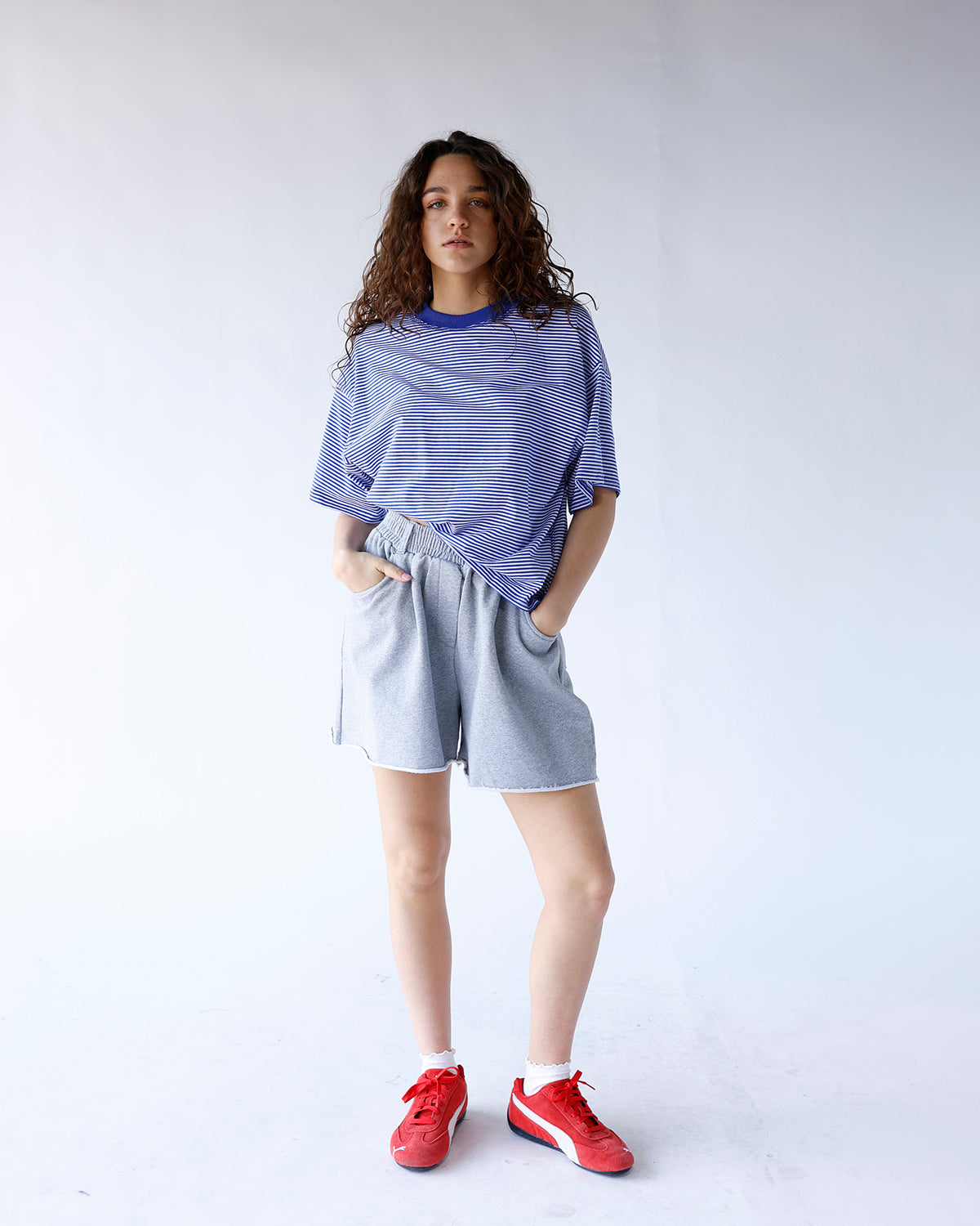 COASTAL GROVE STRIPED TEE