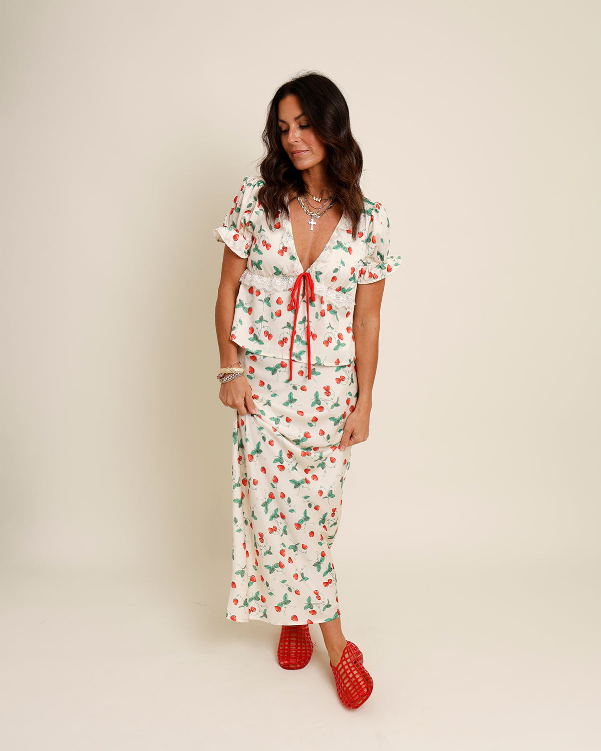 FRESA TIE FRONT TOP
