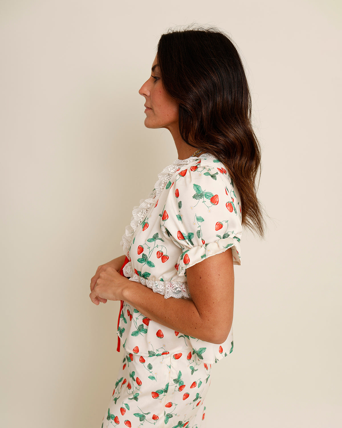 FRESA TIE FRONT TOP