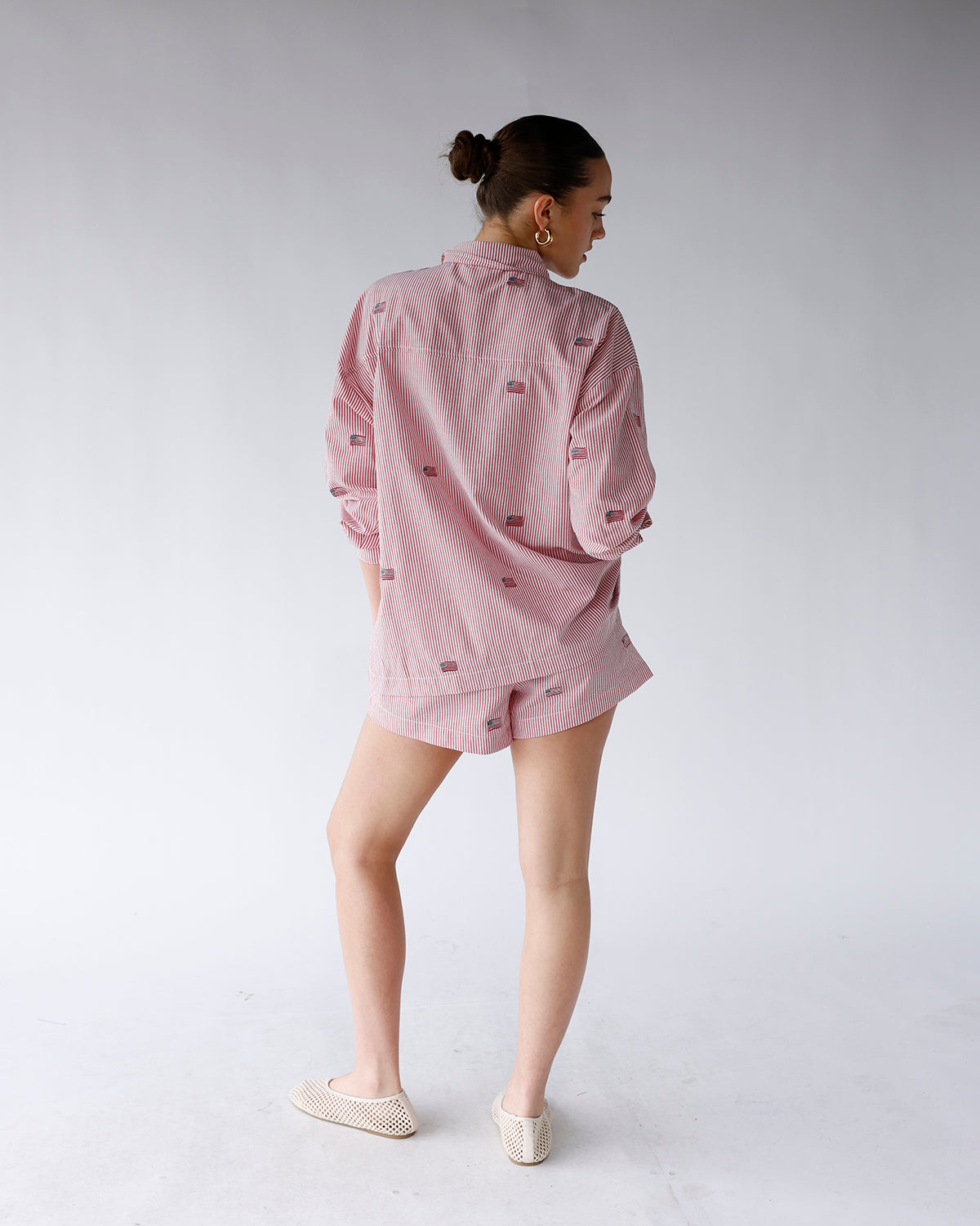AMERICAN SUMMER BUTTON UP
