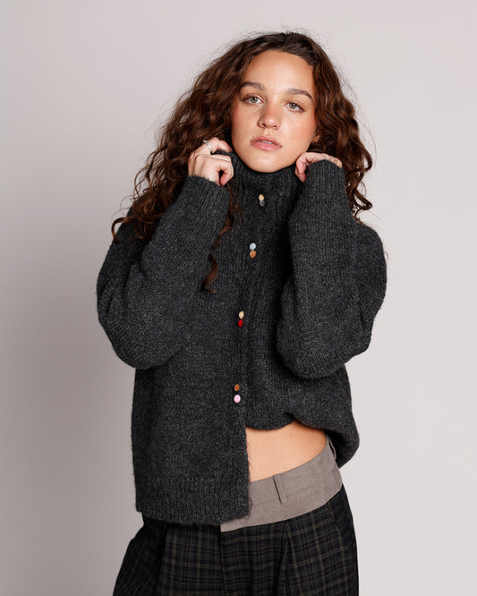 cozy stylish cardian winter cardigan chic cardigan cardigan for the holidays holiday sweater mock neck sweater