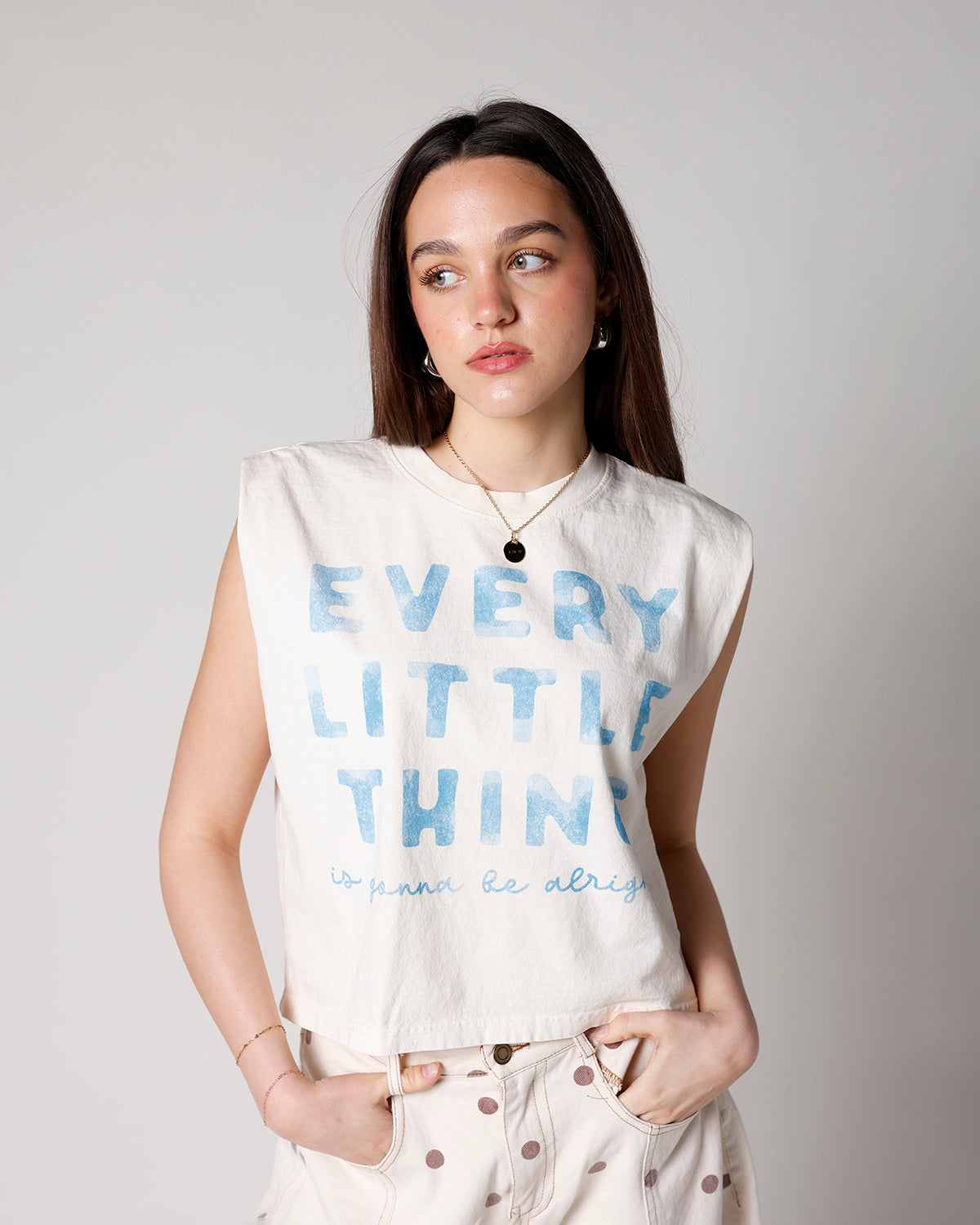 EVERY LITTLE THING MUSCLE TEE