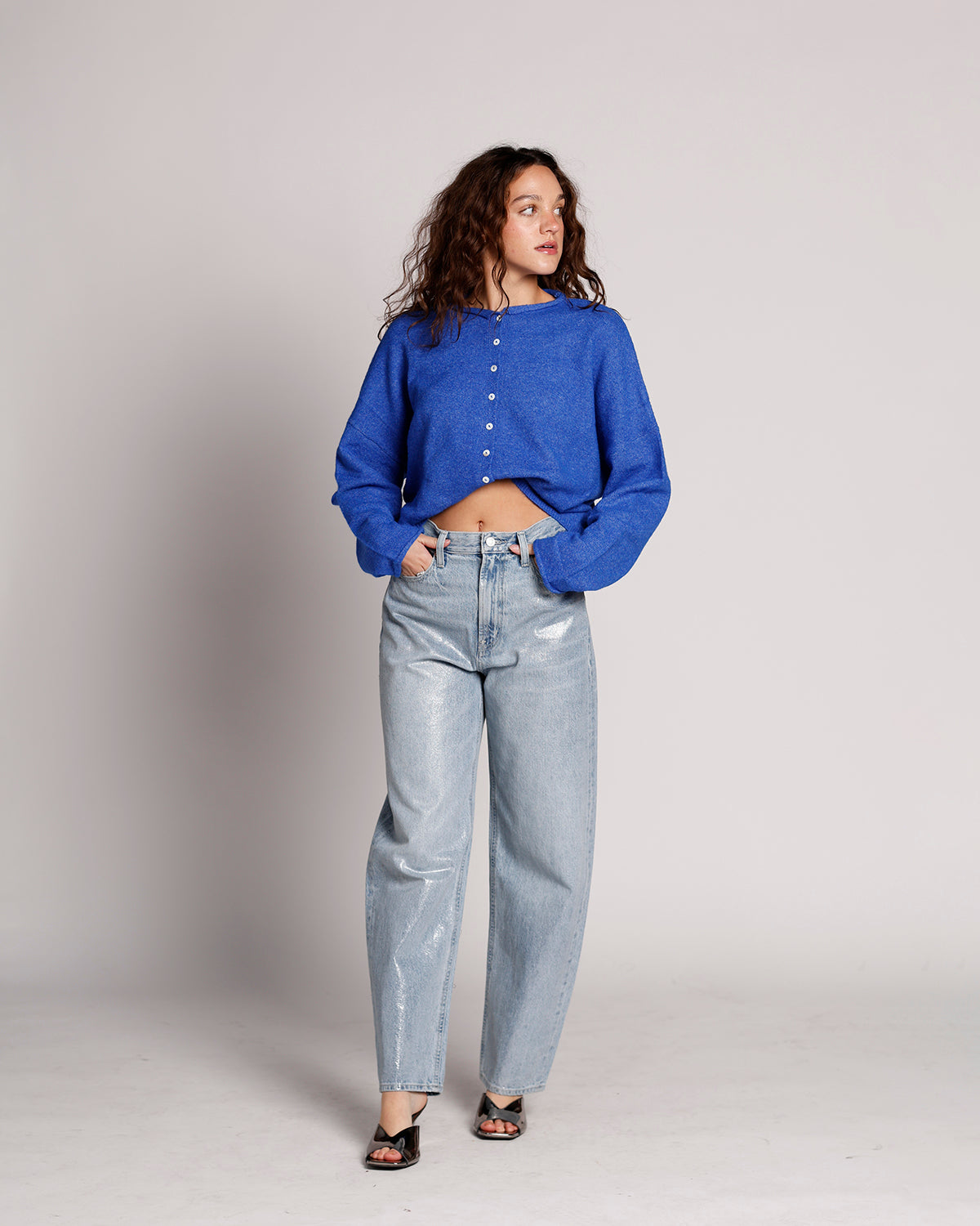 THE CULT CARDI X BLUE