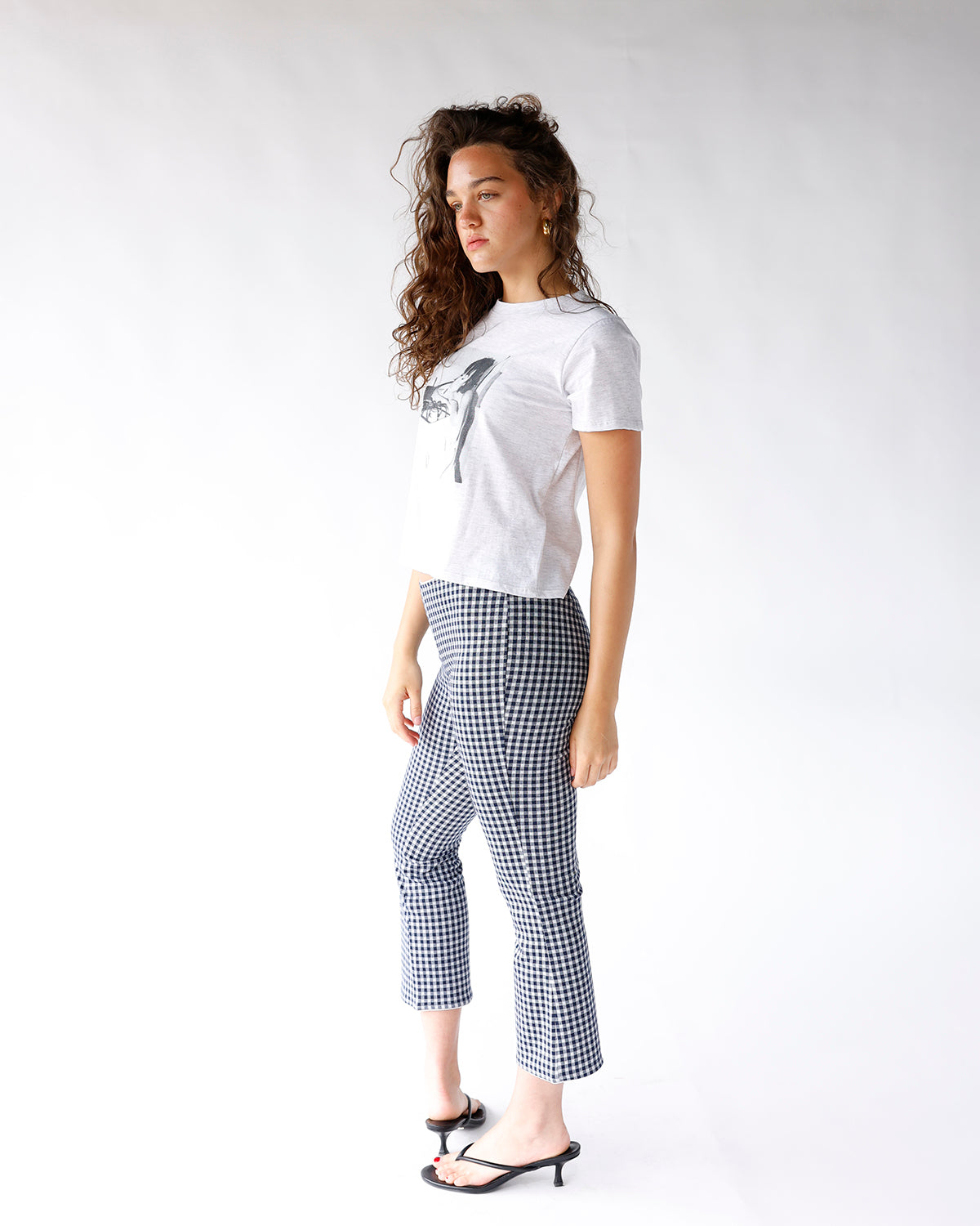LITTLE MISS GINGHAM CAPRI