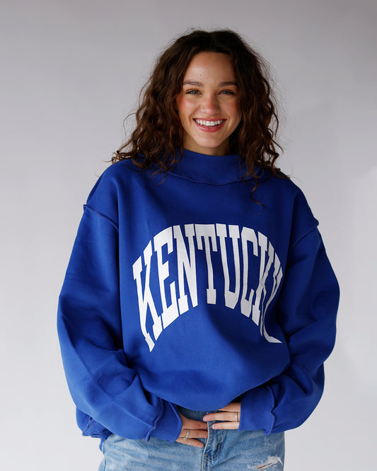 kentucky sweatshirt kentucky crew neck moclk neck Kentucky sweatshirt university of Kentucky apparell