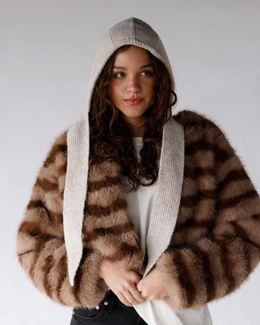 FREE PEOPLE BALABONNET X OATMEAL