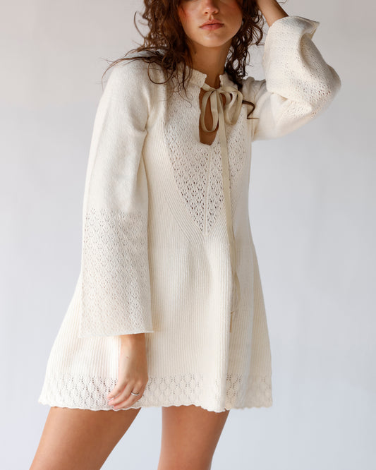 free people ivory white dress holiday dress christmas dress