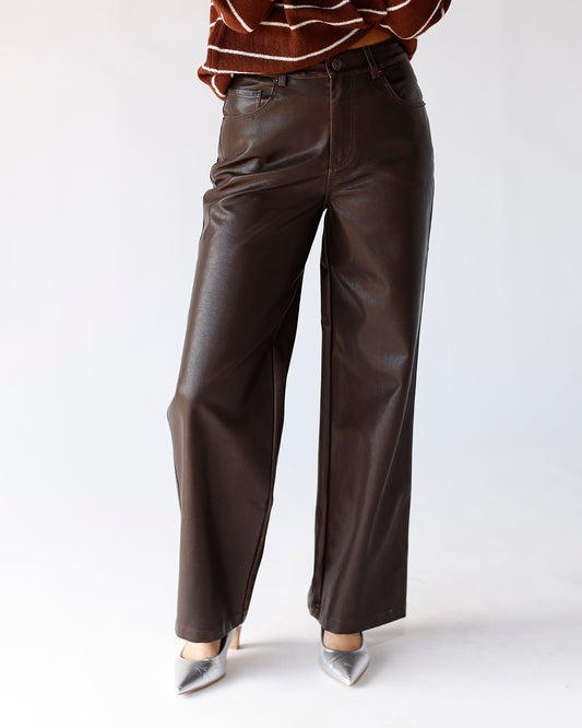 faux leather pants holiday pants fall wardrobe staples girls night outfit