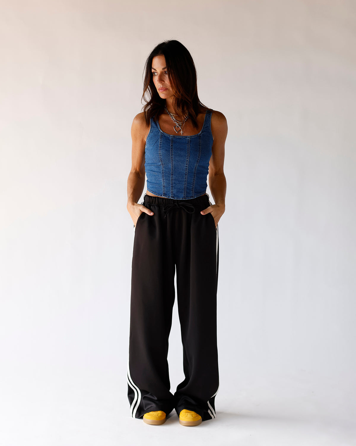 COUNTRY CRUSH DENIM TOP
