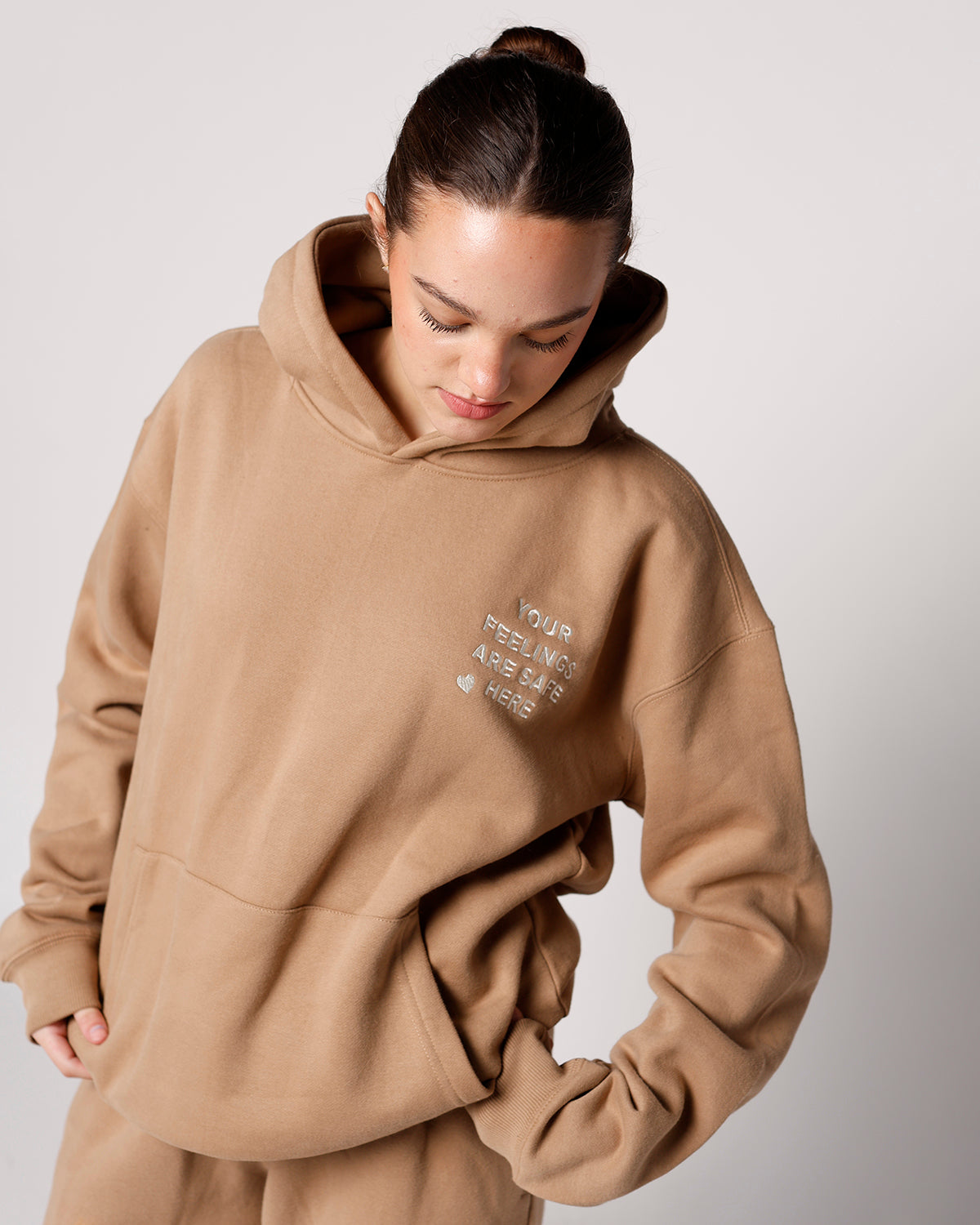 YOUR FEELINGS ARE SAFE HERE HOODIE