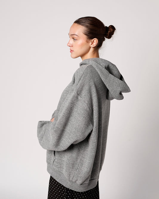 daydreamer la heather grey vintage oversized hoodie