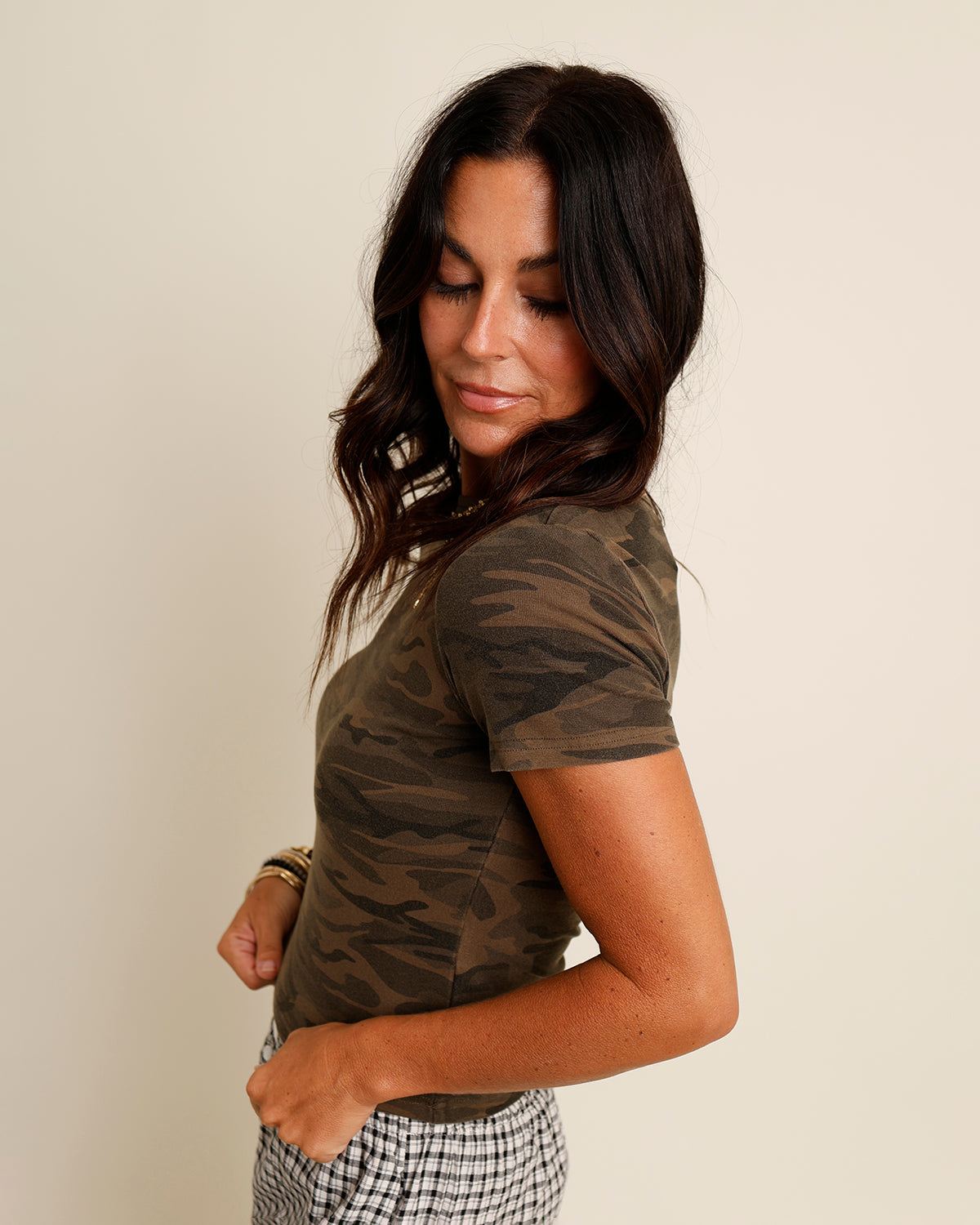 OFF HIDING CAMO TEE