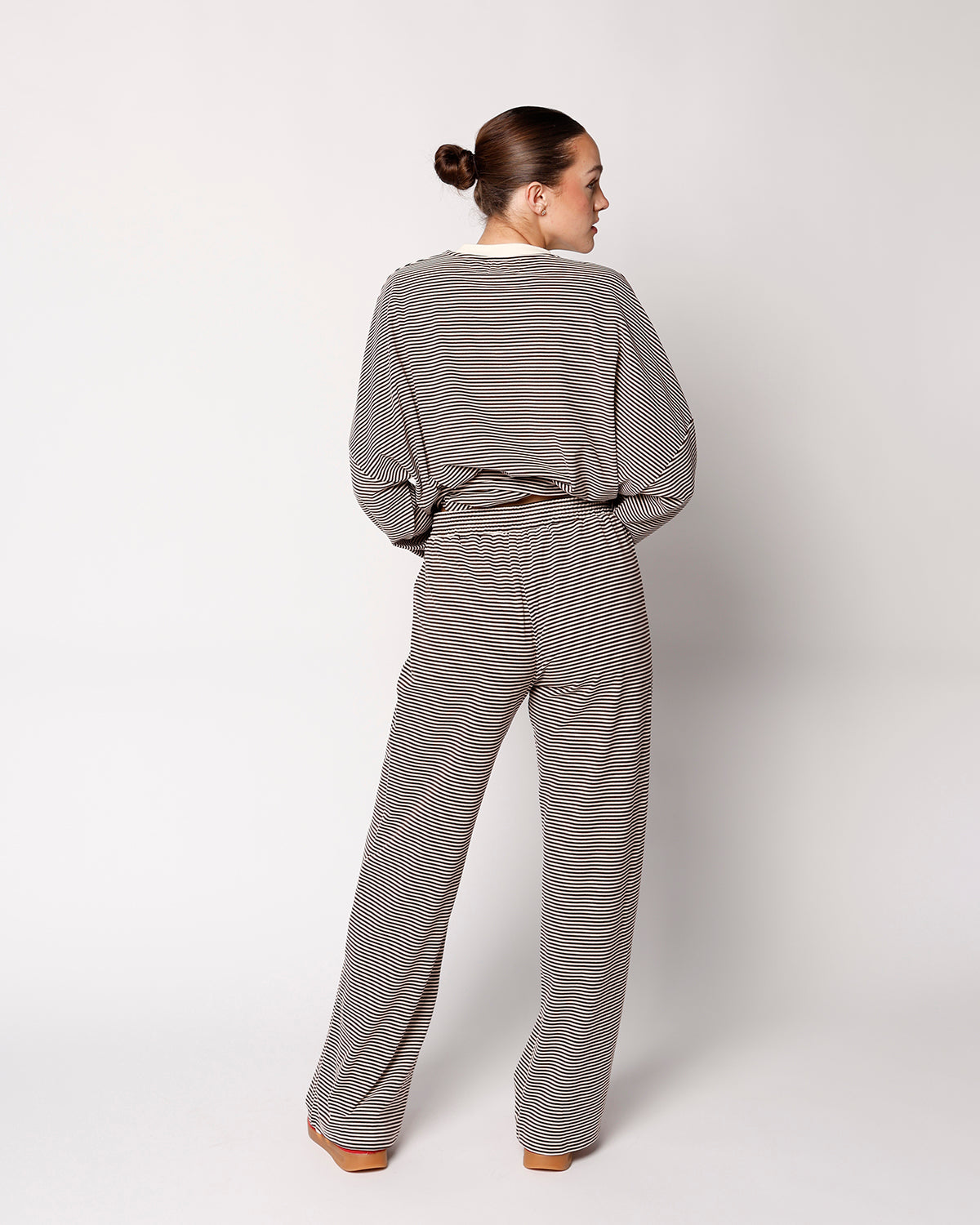 ALWAYS PULLING FOR IT LOUNGE PANT X BROWN